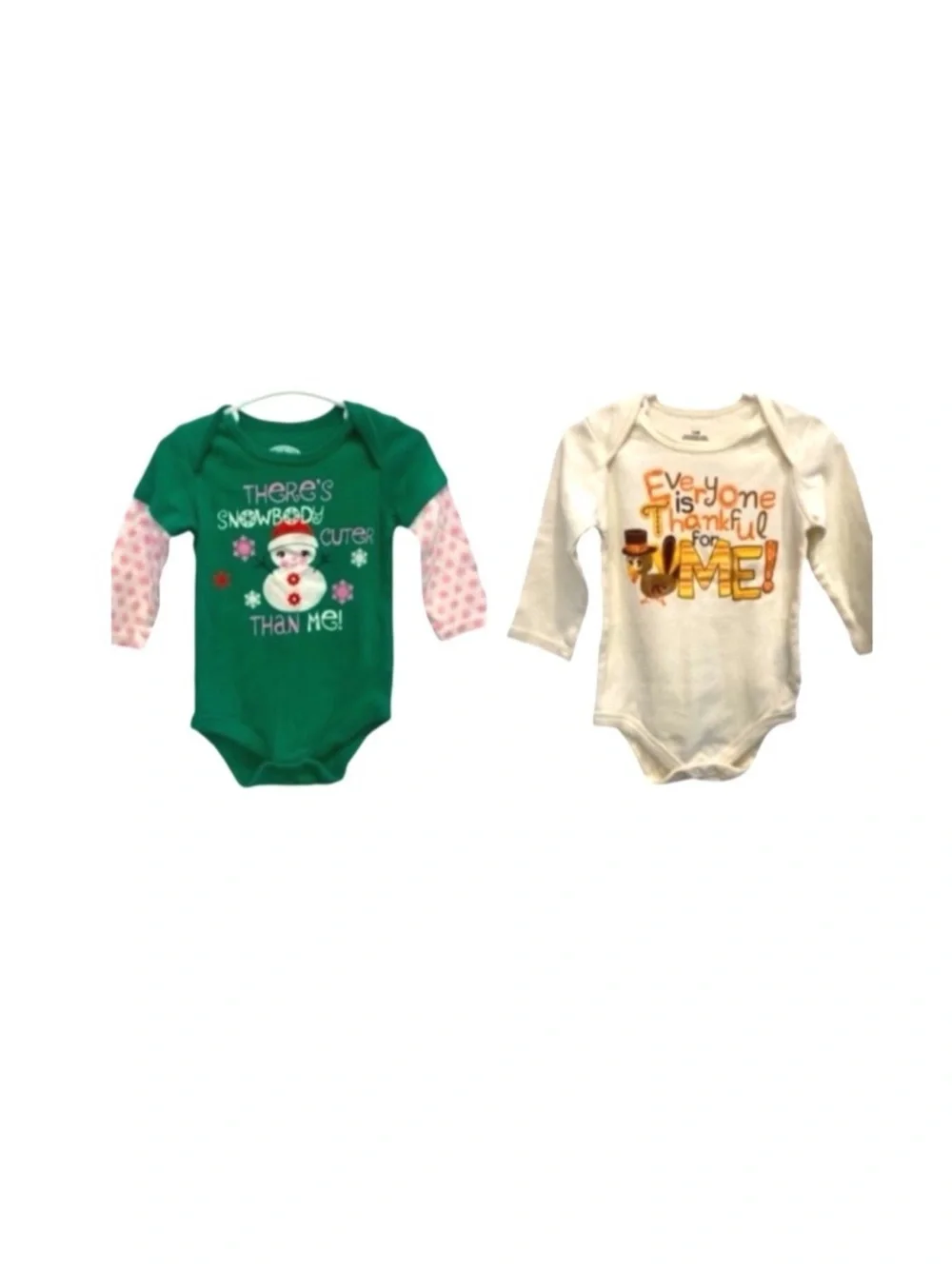 2 Long Sleeve Onesie